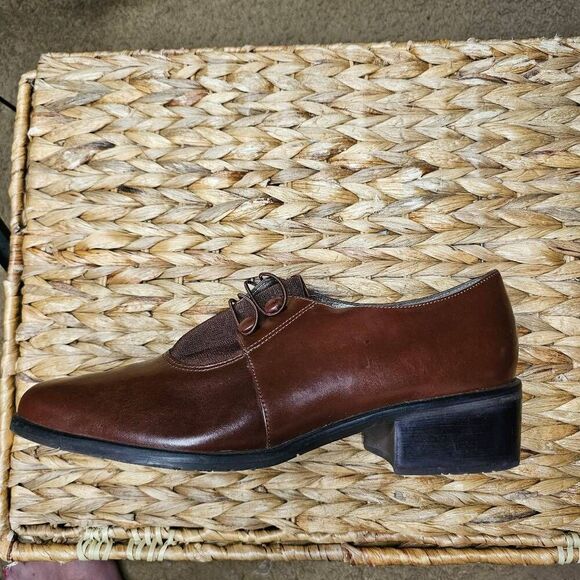 NEW Nicole 8.5 Brown Slip-on Made in Brazil - Picture 3 of 10